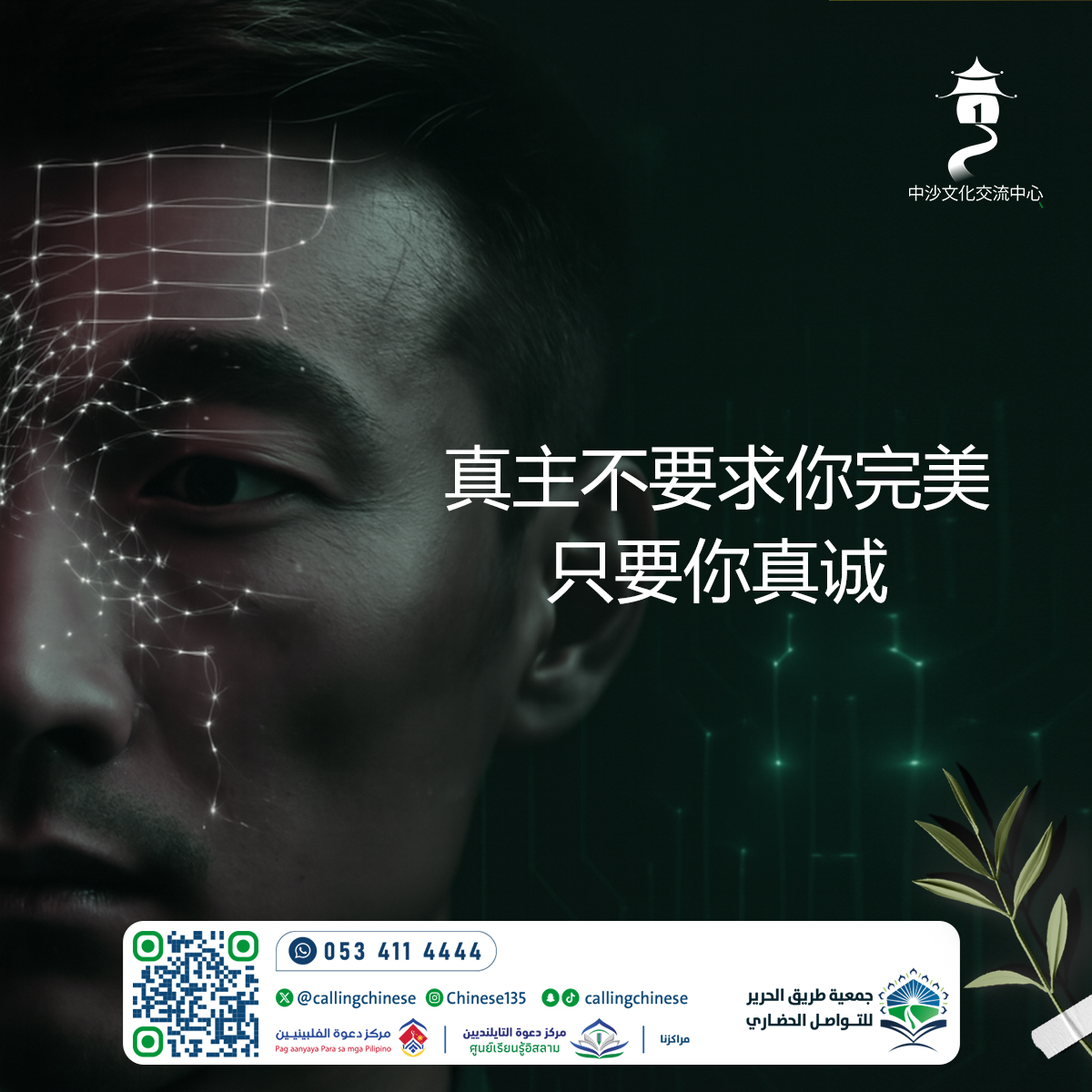 真主不要求你完美……只要你真诚